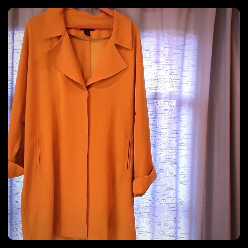 Mustard yellow jacket